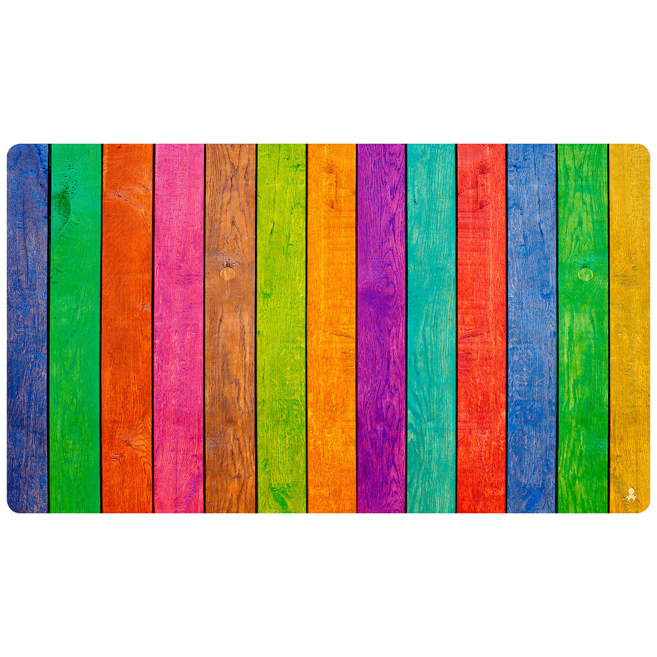 Rainbow Wood Playmat